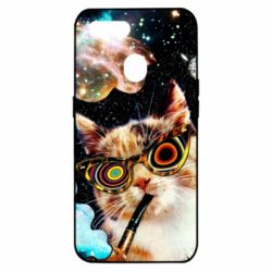 Чохол для Oppo A5s / A12The cat smokes a pipe - PrintSalon