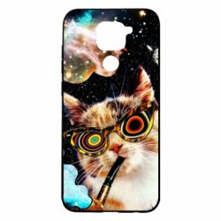 Чохол для Xiaomi Redmi Note 9 / Redmi 10X The cat smokes a pipe - PrintSalon
