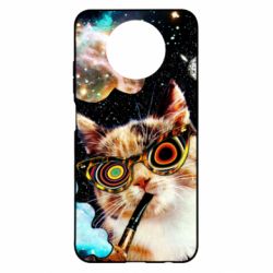 Чохол для Xiaomi Redmi Note 9 5G/Redmi Note 9T The cat smokes a pipe - PrintSalon
