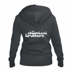 Жіноче худі на блискавці The Chemical Brothers logo - PrintSalon
