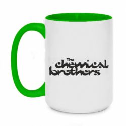 Чашка двухцветная 420ml The Chemical Brothers logo