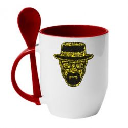 Чашка з ложкою The Chronicle Walter White - PrintSalon