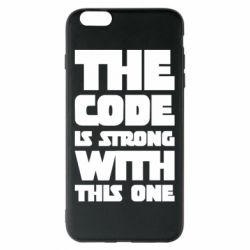 Чехол для iPhone 6 Plus/6S Plus The code is strong with this one - PrintSalon