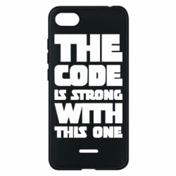 Чехол для Xiaomi Redmi 6A The code is strong with this one - PrintSalon