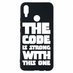 Чехол для Huawei P Smart Plus 2018 The code is strong with this one - PrintSalon