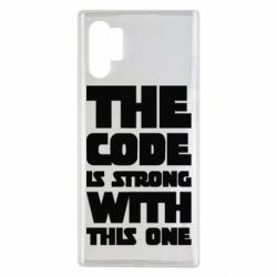 Чехол для Samsung Note 10 Plus The code is strong with this one