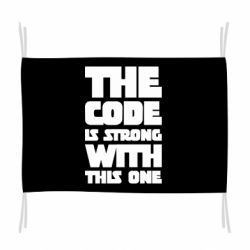 Флаг The code is strong with this one - PrintSalon