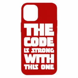 Чехол для iPhone 12 mini The code is strong with this one - PrintSalon