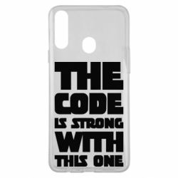 Чехол для Samsung A20s The code is strong with this one