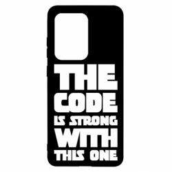 Чехол для Samsung S20 Ultra The code is strong with this one - PrintSalon