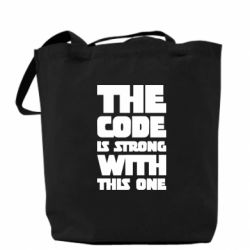 Эко-сумка The code is strong with this one - PrintSalon
