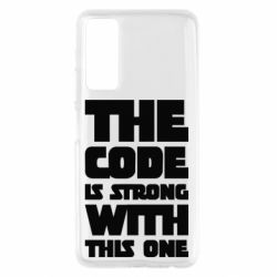 Чехол для Huawei P Smart 2021 The code is strong with this one - PrintSalon