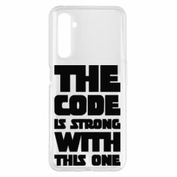 Чехол для Realme 6 Pro The code is strong with this one - PrintSalon