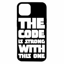 Чехол для iPhone 14 The code is strong with this one - PrintSalon