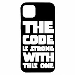 Чехол для iPhone 14 Plus The code is strong with this one - PrintSalon