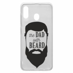 Чехол для Samsung A20 The Dad with beard - PrintSalon