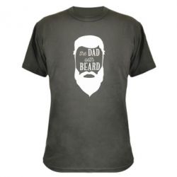 Камуфляжная футболка The Dad with beard - PrintSalon
