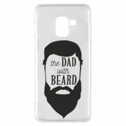 Чехол для Samsung A8 2018 The Dad with beard - PrintSalon