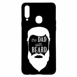 Чехол для Samsung A20s The Dad with beard-PrintSalon Чехол для Samsung A20s The Dad with beard