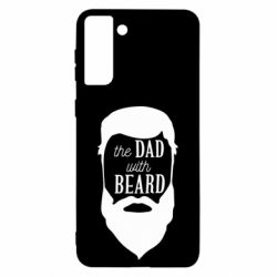 Чехол для Samsung S21 Ultra The Dad with beard-PrintSalon Чехол для Samsung S21 Ultra The Dad with beard