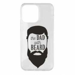 Чехол для iPhone 14 Pro Max The Dad with beard - PrintSalon
