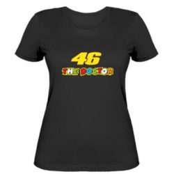 Женская футболка The Doctor Rossi 46 - PrintSalon