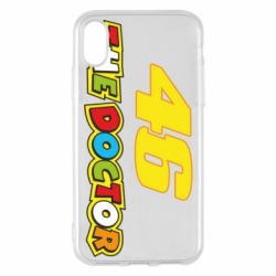 Чехол для iPhone X/Xs The Doctor Rossi 46 - PrintSalon