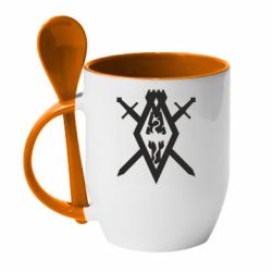 Чашка с ложкой The Elder Scrolls - PrintSalon