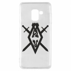 Чехол для Samsung A8 2018 The Elder Scrolls - PrintSalon