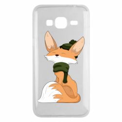Чехол для Samsung J3 2016 The Fox in the Hat - PrintSalon