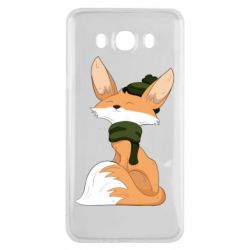 Чехол для Samsung J7 2016 The Fox in the Hat - PrintSalon