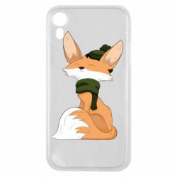 Чехол для iPhone XR The Fox in the Hat - PrintSalon