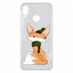 Чехол для Huawei P Smart Plus 2018 The Fox in the Hat - PrintSalon