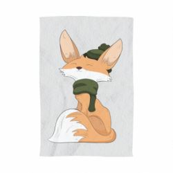 Полотенце с принтом The Fox in the Hat - PrintSalon
