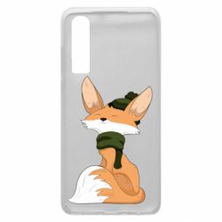 Чехол для Huawei P30 The Fox in the Hat - PrintSalon