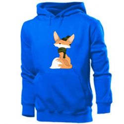 Мужское худи The Fox in the Hat - PrintSalon