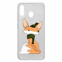 Чехол для Samsung A30 The Fox in the Hat - PrintSalon