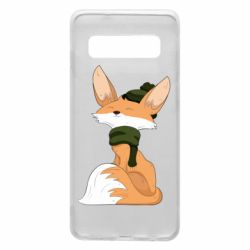 Чехол для Samsung S10 The Fox in the Hat - PrintSalon