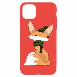 Чехол для iPhone 11 Pro Max The Fox in the Hat - PrintSalon