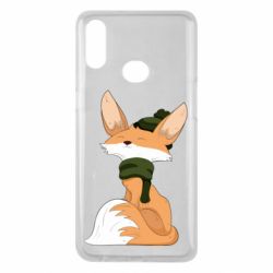 Чехол для Samsung A10s The Fox in the Hat - PrintSalon