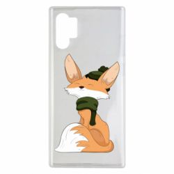 Чехол для Samsung Note 10 Plus The Fox in the Hat - PrintSalon
