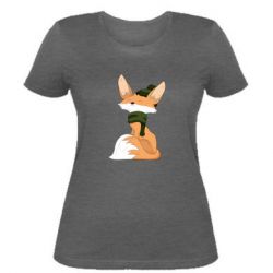 Женская футболка The Fox in the Hat - PrintSalon