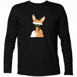 Футболка с длинным рукавом The Fox in the Hat - PrintSalon