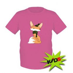 Детская футболка The Fox in the Hat - PrintSalon