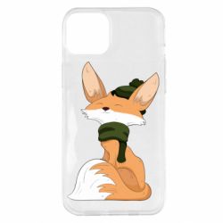 Чехол для iPhone 14 Plus The Fox in the Hat - PrintSalon