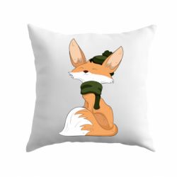 Подушка The Fox in the Hat - PrintSalon