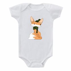 Детский бодик The Fox in the Hat - PrintSalon