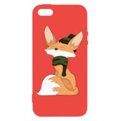 Чохол для iphone 5/5S/SE The Fox in the Hat-PrintSalon Чохол для iphone 5/5S/SE The Fox in the Hat
