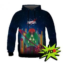 Детское 3D худи The grand tour Nasa-PrintSalon Детское 3D худи The grand tour Nasa