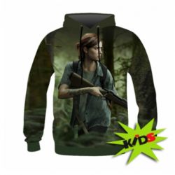 Детское 3D худи The Last of Us: Ellie - PrintSalon